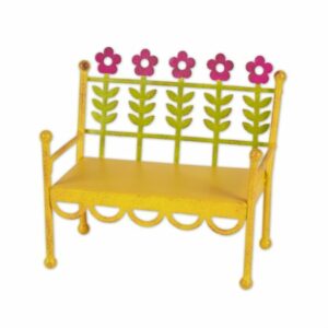 Gypsy Garden Yellow Flower Bench | Parkview Nursery